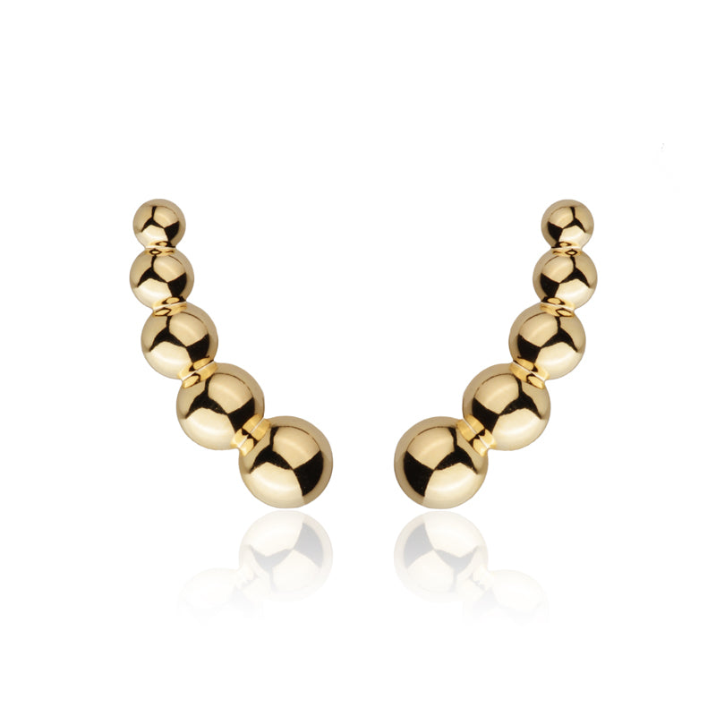 Brinco Ear Cuff Bolinhas - BE 1274