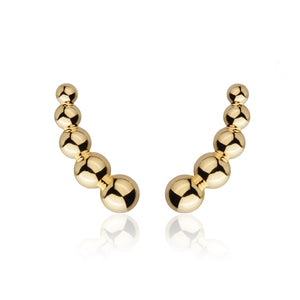 Ear Cuff Earrings with Balls - BE 1274