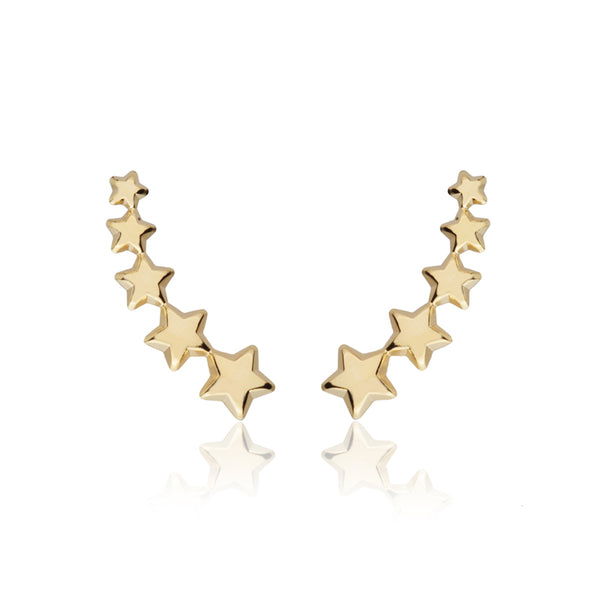 Brinco Ear Cuff Estrelas - BE 1275