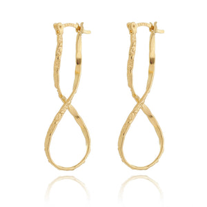 Brinco Argola Torcida Infinito - BE 1354