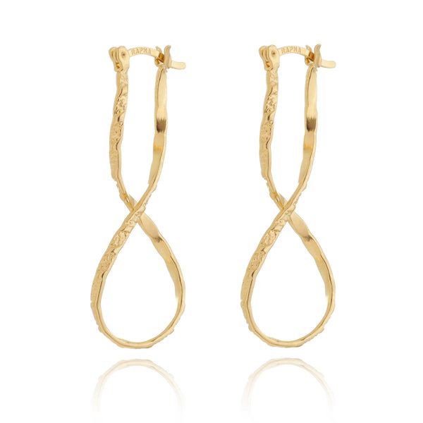 Brinco Argola Torcida Infinito - BE 1354