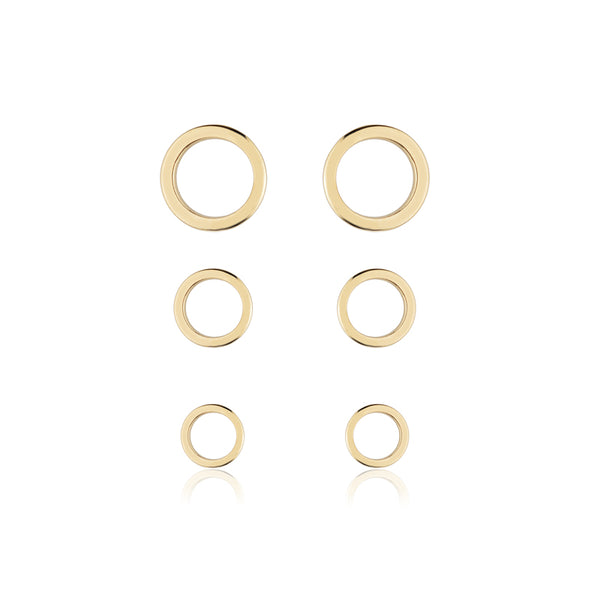 Kit brincos círculos - BEP 0209