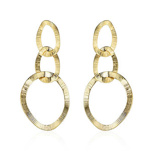 3-Link Earring - BE 0168