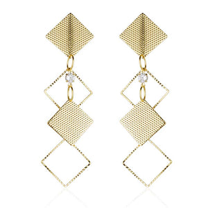 Brinco Losangos Trabalhados - BE 0179