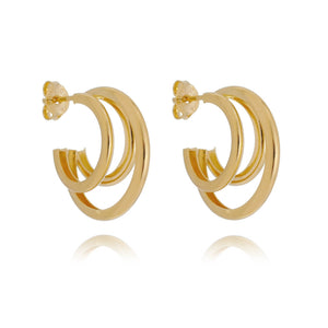 Brinco Argola Tripla - BE 1334