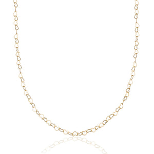 Colar Corações Vazados - COL 0096