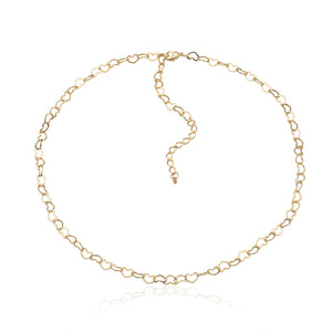 Choker Elos Coração - COL 0097