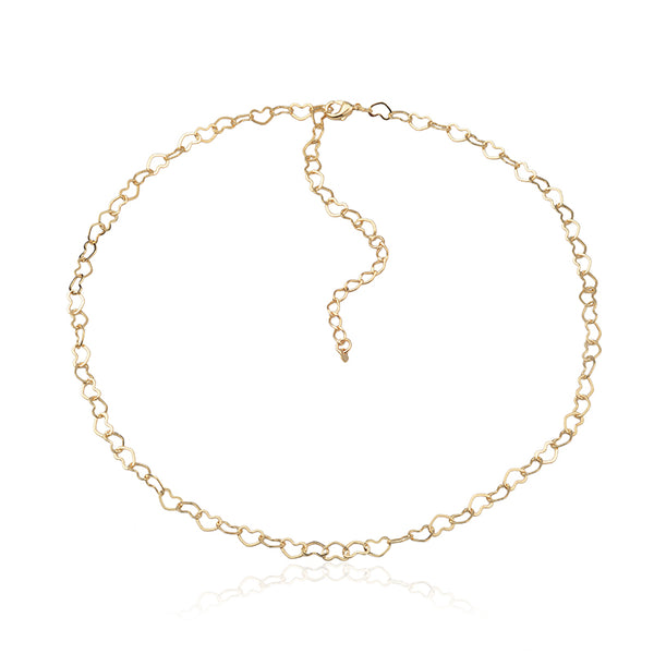 Choker Elos Coração - COL 0097